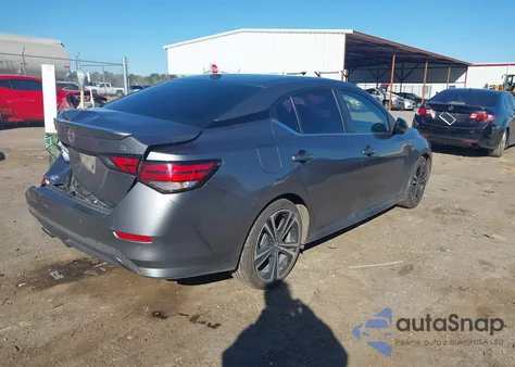 2020 Nissan Sentra Sr Xtronic Cvt из США, поврежденный, VIN 3N1AB8DV6LY263769